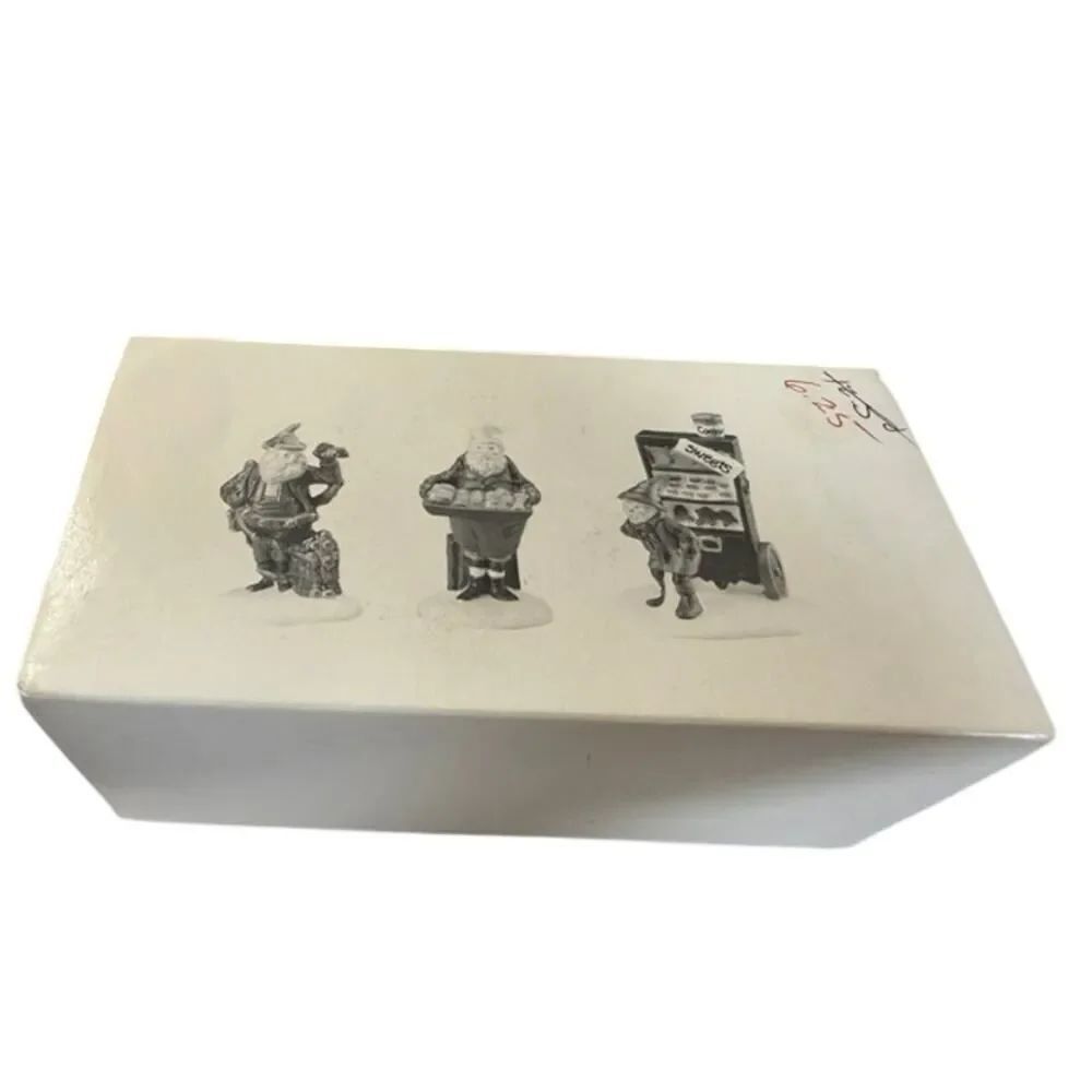 Dept 56 Baker Elves Heritage Village Christmas 3 Piece Set 56030